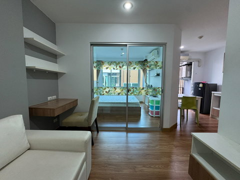 ให้เช่า พลัสคอนโด/plus condo สุราษฎร์ธานี เฟอร์ครบพร้อมเข้าอยู่ได้เลย (เจ้าของปล่อยเช่าเอง)