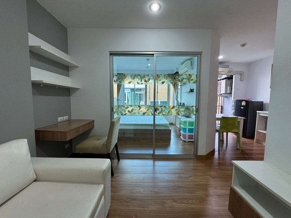 รูป ให้เช่า พลัสคอนโด/plus condo สุราษฎร์ธานี เฟอร์ครบพร้อมเข้าอยู่ได้เลย  (เจ้าของปล่อยเช่าเอง) - รูปที่ 1/7