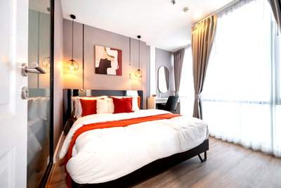 คอนโด ปากเกร็ด นนทบุรี : เลควิว คอนโด วิคตอเรีย  เมืองทอง ห้องสวย พร้อมอยู่ ใกล้รถไฟฟ้า_Do886 . 