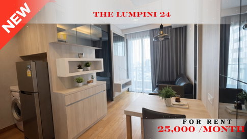 🍀🍀 Prime condo location 🚆ให้เช่า📌 เดอะ ลุมพินี 24(Line:@rent2022)BTS พร้อมพงษ์ ✨พร้อมเข้าอยู่  ✨ A10402