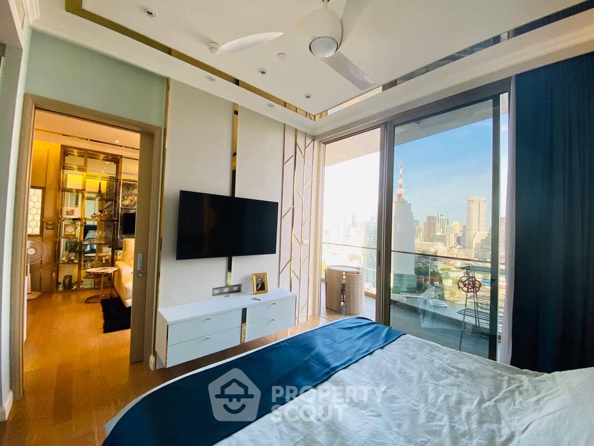 รูป คอนโด 1-ห้องนอน ที่ แมกโนเลียส์ วอเตอร์ฟรอนท์ เรสซิเดนซ์ ใกล้ BTS สะพานตากสิน (ID 576131) - รูปที่ 2/14