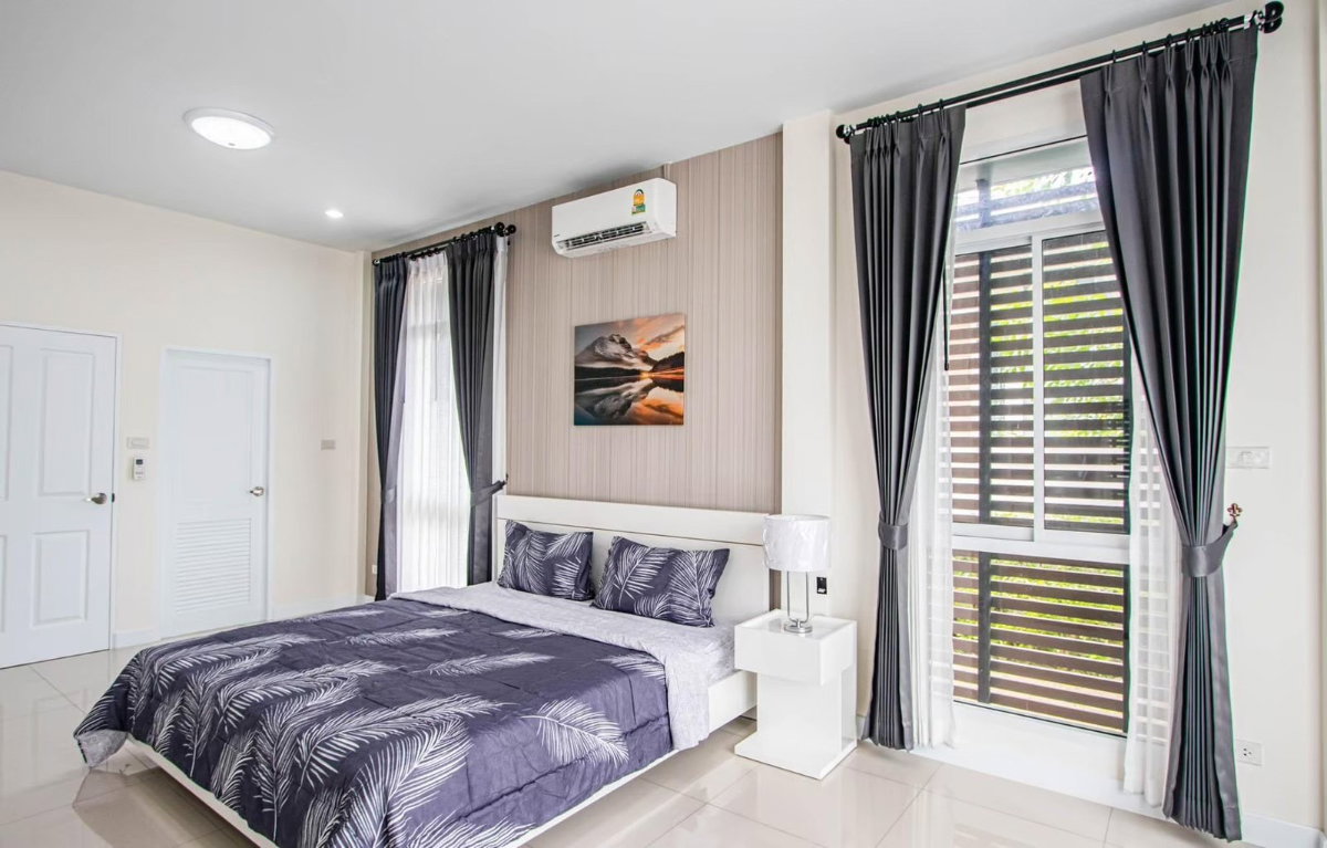 รูป ให้เช่า บ้านเดี่ยว ท่าข้าม ในโครงการ เฟอร์นิเจอร์ครบ แอร์ทุกห้อง 3 ห้องนอน 114.9 ตร.วา เช่า 25,000 บาท/เดือน  - รูปที่ 3/17