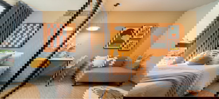 รูป ใหม่ 🔥 คอนโดใกล้นอร์ทพาร์ค ม.ธรุกิจบัณฑิตย์ โครงการพร้อมอยู่ แถมเฟอร์นิเจอร์ - รูปที่ 4/11