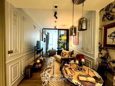 คอนโดให้เช่า : คอนโด 2-ห้องนอน ที่ ฟินน์ อโศก ใกล้ BTS อโศก (ID 1944684)