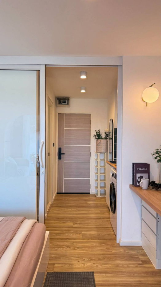 รูป ขายคอนโด JC Hill place เจ็ดยอด-เชียงใหม่ ห้องตกแต่งพร้อมอยู่ วิวดอนสุเทพ ใกล้มหาวิทยาลัยเชียงใหม่ (C495) T.0946511456 - รูปที่ 6/9