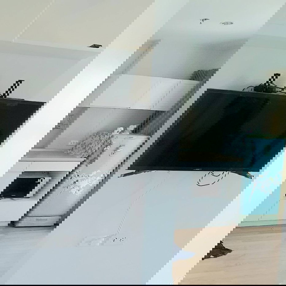 รูป 🥝🥝   (  ห้องว่าง )   ให้เช่า คอนโด ลุมพินี วิลล์ พิบูลสงคราม-ริเวอร์วิว    🥝🥝   ชั้น  18  ขนาด  23 ตร.ม. ตกแต่งครบ  พร้อมเข้าอยู่ - รูปที่ 4/10