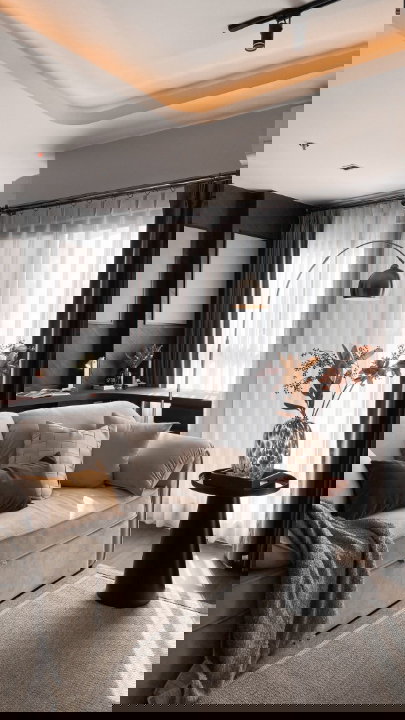 รูป ให้เช่า Ideo New Rama 9 ห้องDuplexสภาพใหม่มาก ตกแต่งสวย เฟอร์นิเจอร์เครื่องใช้ไฟฟ้าครบ พร้อมอยู่ได้ทันที ใกล้ airport link รามคำแหง 800 เมตร -RW007803 - รูปที่ 4/12