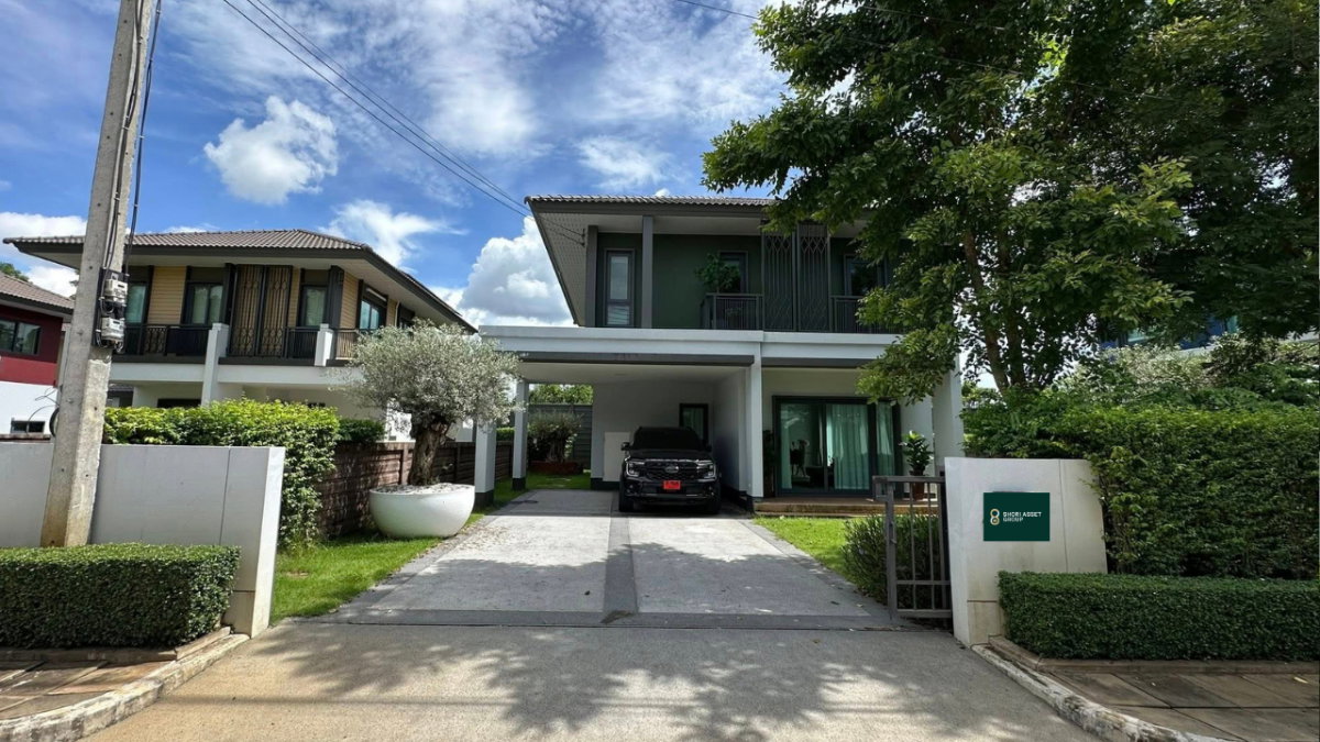 รูป ให้เช่าบ้านสวยโครงการคุณภาพจาก Sansiri  บุราสิริ สันผีเสื้อ บรรยากาศเงียบสงบ สไตล์รีสอร์ทล้านนา เดินทางสะดวก ใกล้รวมโชคมอลล์ -RW007799 - รูปที่ 2/31