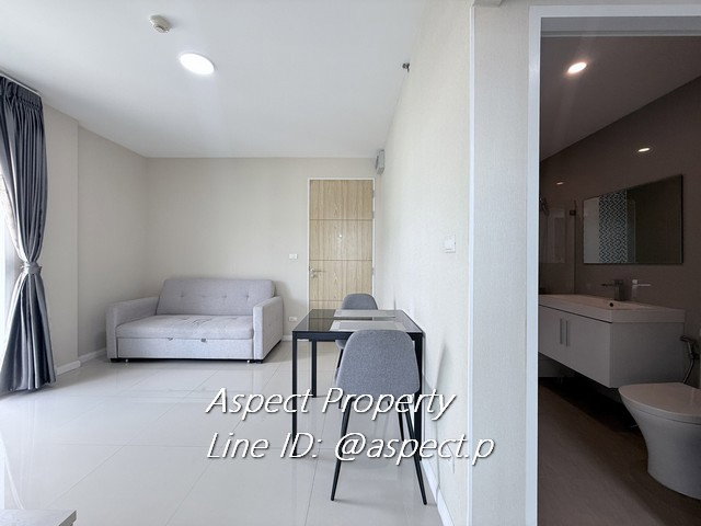 รูป ห้องใหญ่ราคา 8500 บาท คอนโดได้ 2 ระเบียง - รูปที่ 3/8