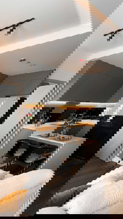 รูป ให้เช่า Ideo New Rama 9 ห้องDuplexสภาพใหม่มาก ตกแต่งสวย เฟอร์นิเจอร์เครื่องใช้ไฟฟ้าครบ พร้อมอยู่ได้ทันที ใกล้ airport link รามคำแหง 800 เมตร -RW007803 - รูปที่ 8/12