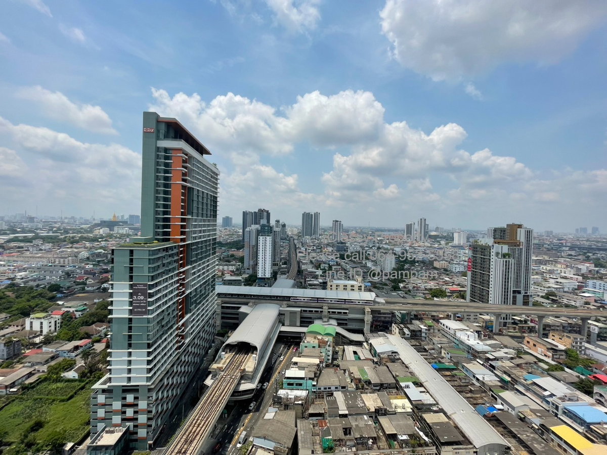 รูป *** ให้เช่าคอนโด : ไอดีโอ โมบิ บางซื่อ แกรนด์ อินเตอร์เชนจ์ ห้องสตูดิโอ  เฟอร์ครบ ใกล้MRT  ราคาพิเศษ 10,000 (Ideo Mobi Bangsue Grand Interchange)  *** - รูปที่ 7/12