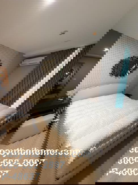 รูป [ให้เช่าด่วน 1 ห้องนอน | ราคาดี P-48637] ดี เมโมเรีย พหลโยธิน เขตพญาไท 4 ใกล้ BTS อารีย์ 20,000 บาท Line @easythaihome 085-592-2897 - รูปที่ 5/9