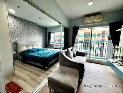 Condos for rent Central Pattaya Road : Centric Sea Pattaya 15,000THB/month for 1 year contract. 