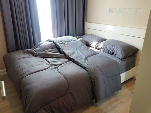 For rent, Metro Luxe Kaset, 1 bedroom, 8th floor, Building B BTS Kasetsart University.