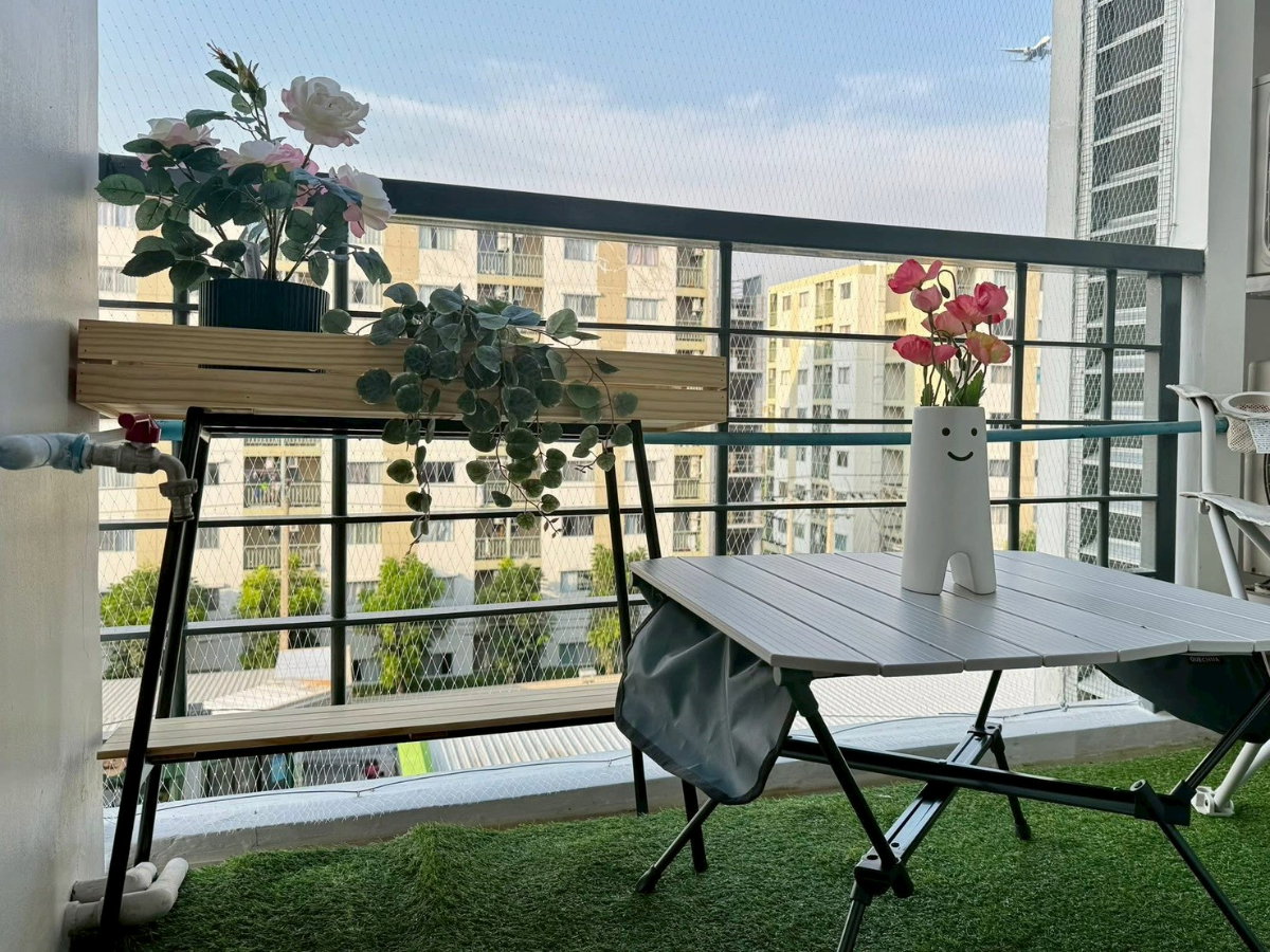 รูป ดับร้อน สองห้องนอนทิศเหนือ อยู่แล้วเย็นสบาย❄️ ห้องกว้างงง #ห้องมุม ราคาเพียง 1.89 𝙈𝘽* พร้อมให้เป็นเจ้าของแล้วค่ะ🫣 - รูปที่ 8/9