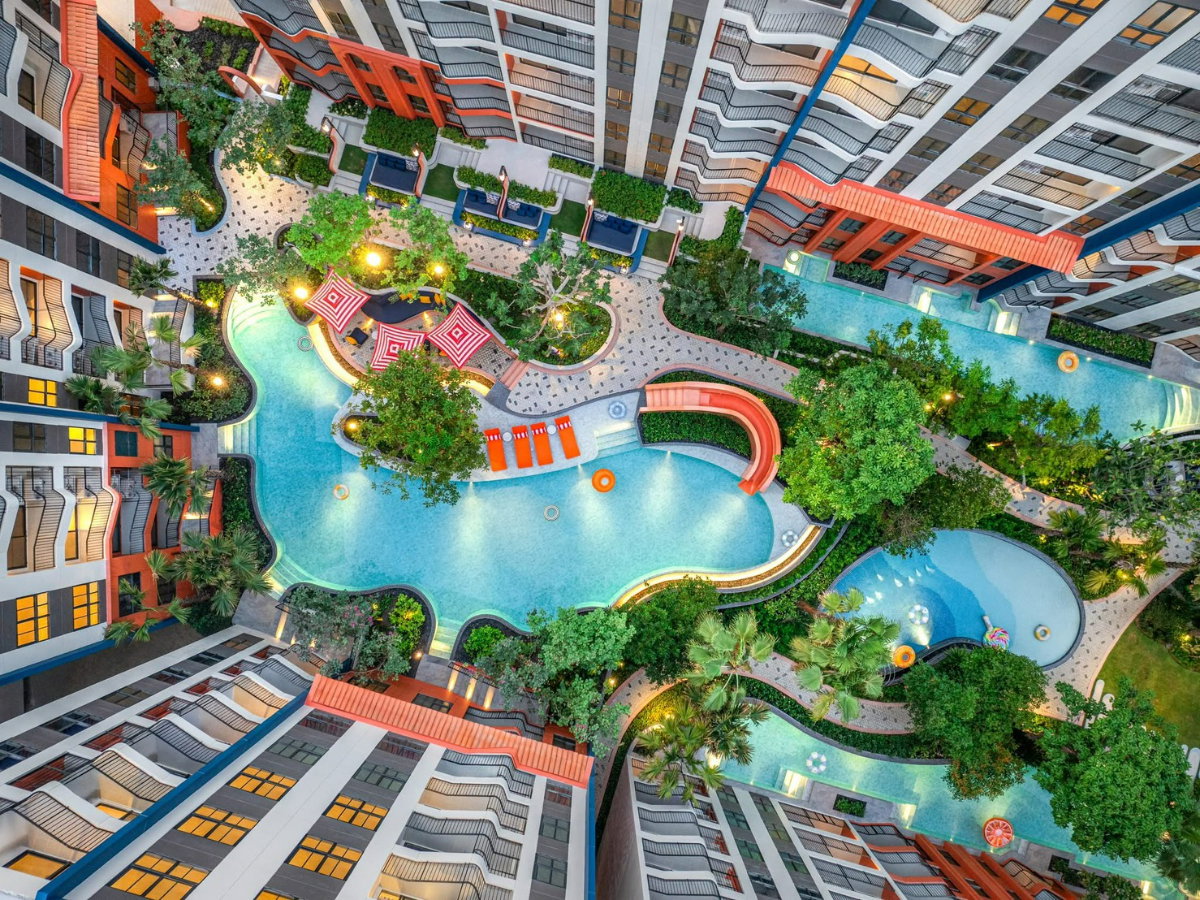 รูป ลงทุนเริ่ม 35,000 บาทก็เป็นเจ้าของคอนโดใหม่ ใกล้ทะเล ของแสนสิริได้เเล้ว โทร 090-1390895 - รูปที่ 26/35