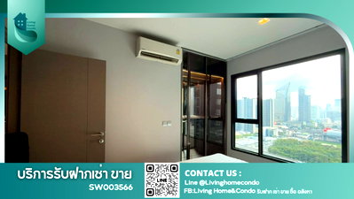ขายคอนโด : ขายคอนโด Life Asoke-Rama 9 ห้องสวย วิวเมือง ห้องบิวท์อิน เฟอร์นิเจอร์และเครื่องใช้ไฟฟ้าครบ พร้อมเข้าอยู่ ใกล้ MRTพระราม9 -SW003566
