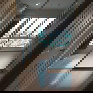 🍀🍀   (  ห้องว่าง )   ให้เช่า คอนโด ลุมพินี วิลล์ พิบูลสงคราม-ริเวอร์วิว   🍀🍀   ชั้น  18  ขนาด  23 ตร.ม. ตกแต่งครบ  พร้อมเข้าอยู่