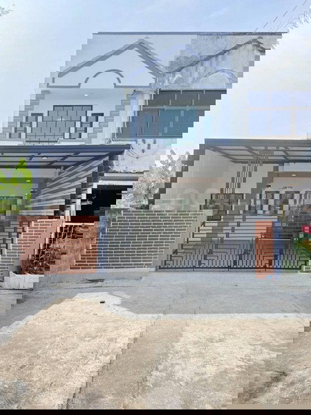 รูป ขายทาวน์เฮาส์ 2 ชั้น หมู่บ้านอัมรินทร์ 3 บ้านสวย พร้อมอยู่ แถมเฟอร์นิเจอร์ครบครัน เนื้อที่ 24 ตรว 3นอน 2น้ำ ใกล้รถไฟฟ้าสายสีเขียว - รูปที่ 1/8