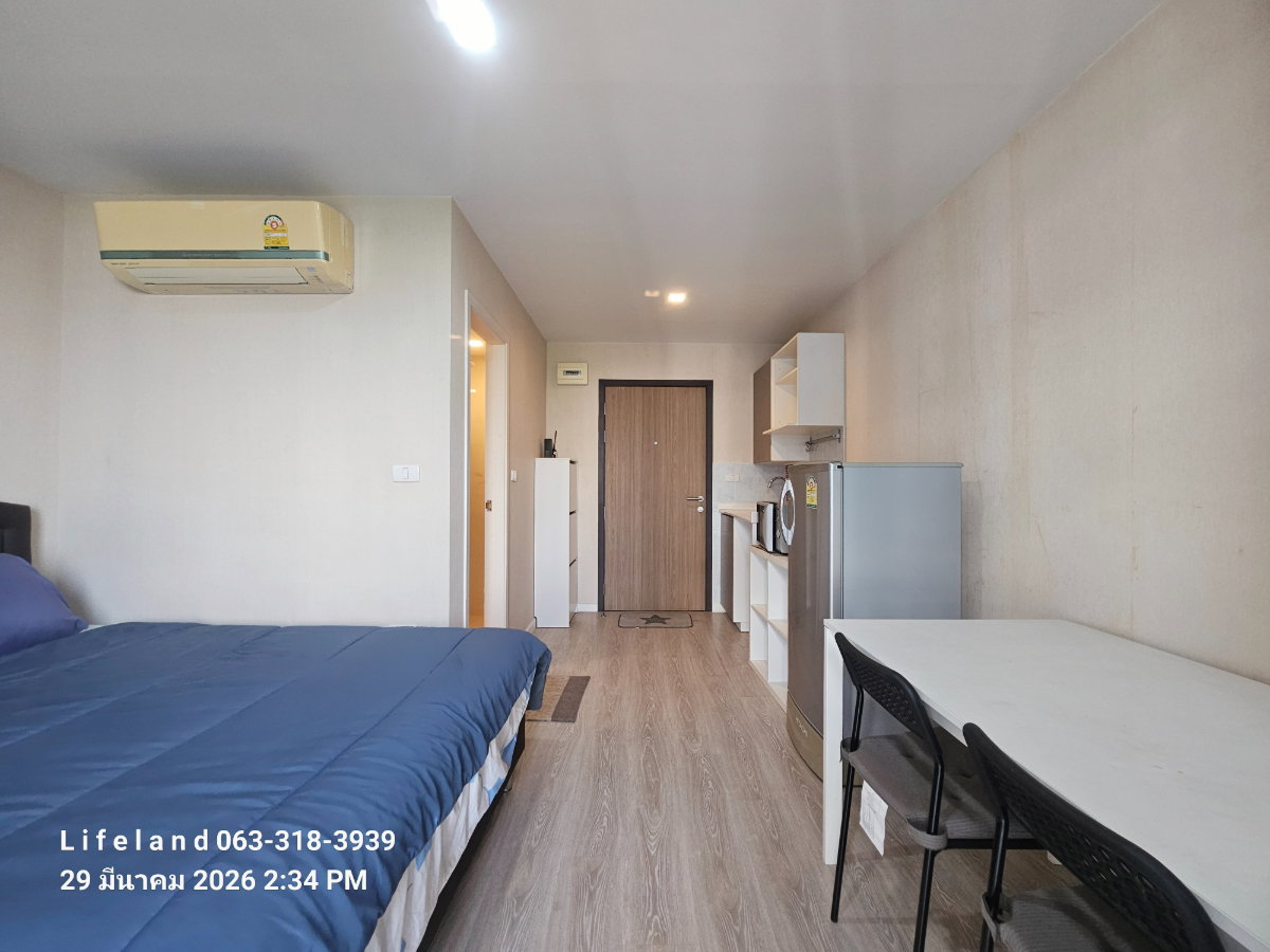 รูป ให้เช่า Metro Luxe พระราม 4 ตึก B ชั้น 6 [ติดบันไดหนีไฟ] เฟอร์ครบ พร้อมอยู่ [Line: @lifeland] - รูปที่ 4/12