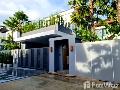 เช่าบ้านเดี่ยว ภูเก็ต : วิลล่าให้เช่า 3 ห้องนอน ในโครงการ เดอะ ทีค ภูเก็ต 1140604