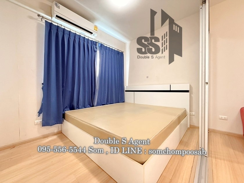 รูป SS 289 #ให้เช่าพลัมคอนโดบางใหญ่สเตชั่น #ให้เช่าพลัมคอนโดบางใหญ่ตรงคลองถนน ขนาด 23 ตร.ม ตึก D ชั้น 3 #ให้เช่าคอนโดราคาถูก #ให้เช่าคอนใกล้รถไฟฟ้า - รูปที่ 6/12