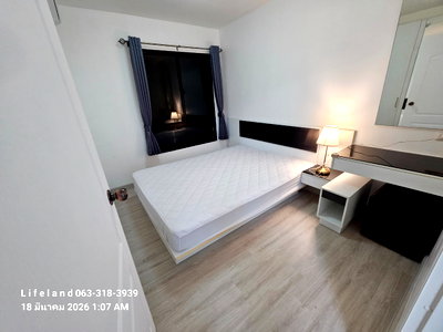 คอนโดให้เช่า : ให้เช่า I Condo สุขุมวิท 105 ตึก A4 ชั้น 8 รีโนเวทใหม่ เฟอร์ครบ พร้อมอยู่ [Line: @lifeland]