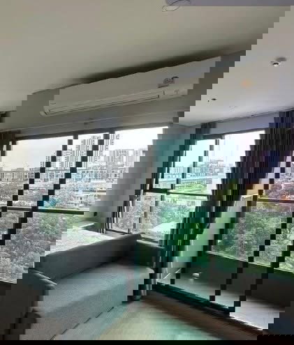 รูป 🌟ให้เช่า Condo Lumpini Park Phahon 32 ใกล้ BTS รัชโยธิน 25 ตารางเมตร แบบสตูดิโอ ชั้น12 วิวสวย ตกแต่งครบ ทิศตะวันออกเฉียงเหนือ ไม่ร้อน🌟 - รูปที่ 6/8