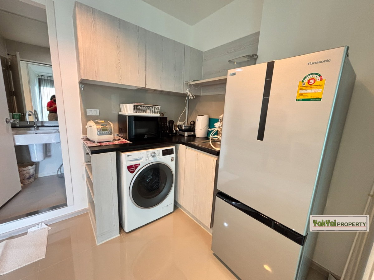 รูป ให้เช่า Aspire erawan ตึก B ติด BTS เอราวัณ 🚝 🍀 มีเฟอร์นิเจอร์และเครื่องใช้ไฟฟ้าครบครัน - รูปที่ 7/14