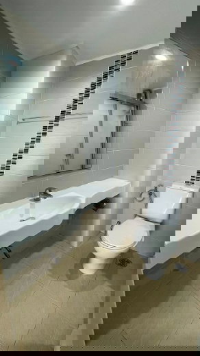 รูป ให้เช่า คอนโด ลุมพินี เพลส พระราม 9-รัชดา ตึก D ชั้น 17 ของครบ เพียง 15,000 บาท เท่านั้น - รูปที่ 10/12