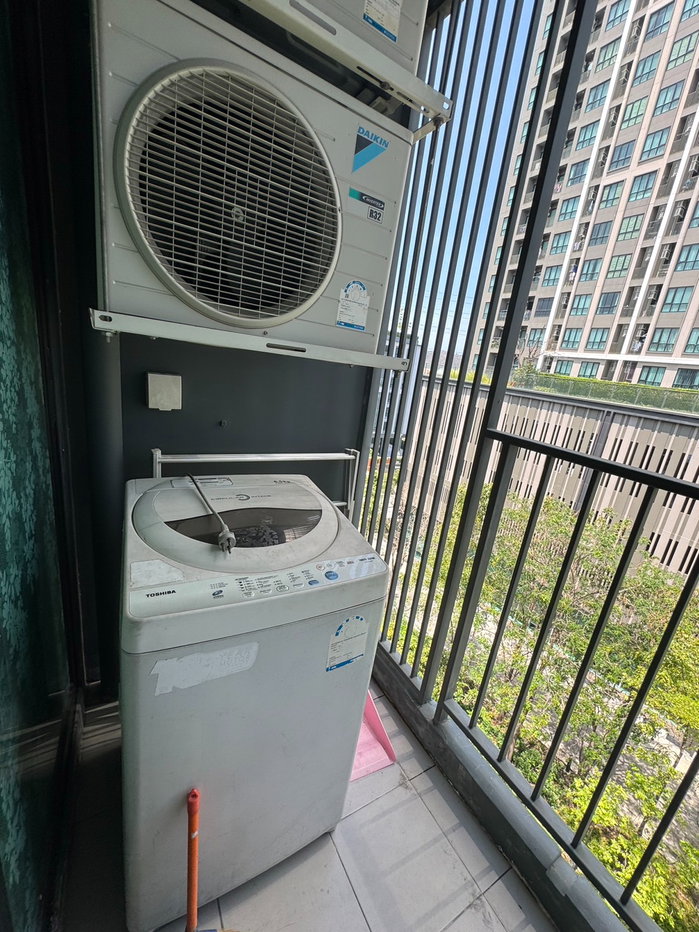 รูป มาใหม่ ให้เช่าคอนโด เคนซิงตัน ม.เกษตร ตึกB ชั้น6 ศรีราชา มีเครื่องซักผ้า - รูปที่ 9/9