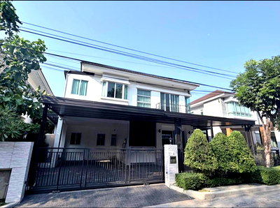 เช่าบ้านเดี่ยว นิคมอัญธานี (เจมโมโปลิส) : 💥ให้เช่า  40,000 บาท   Life Bangkok Boulevard (วงแหวน-อ่อนนุช )  บ้านเดี่ยวให้เช่าย่านสุขาภิบาล2 ใกล้ห้างJASประเวศ ใกล้ทางด่วน ใกล้สนามบินสุวรร