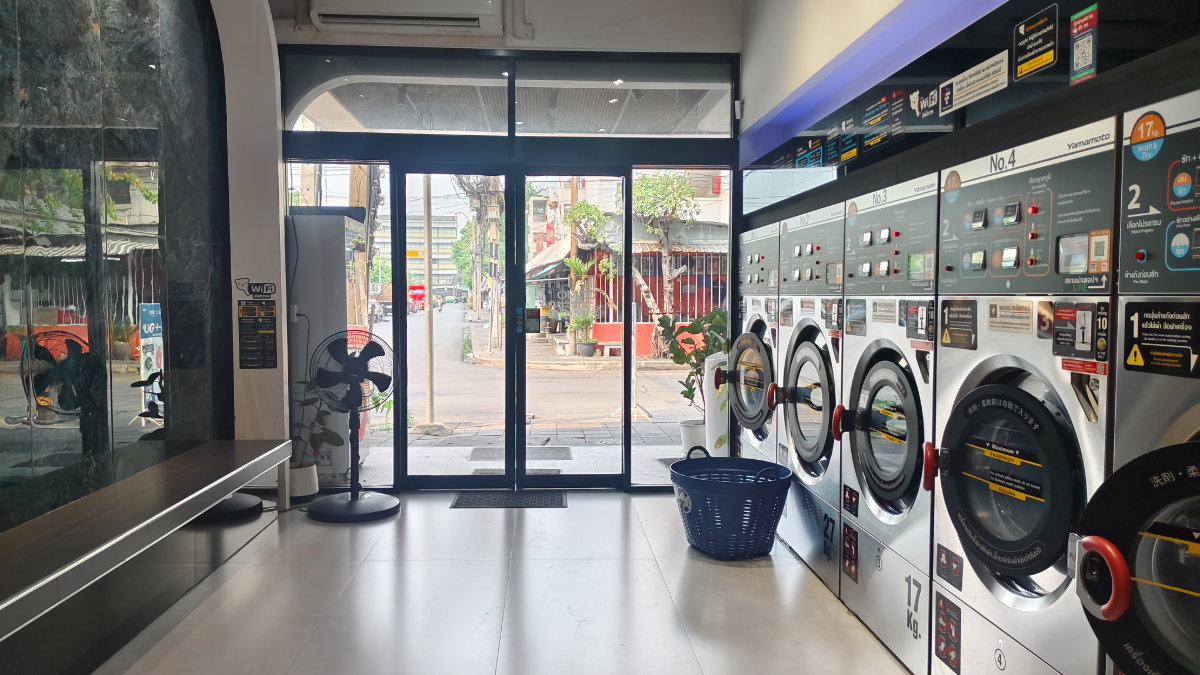 รูป ขาย อาคารพาณิชย์ + ธุรกิจร้านซักผ้า ทำเลดี พร้อมรายได้ ซอยประชาสงเคราะห์ 30 - รูปที่ 4/10