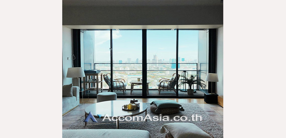 รูป 🔼🔽 AccomA 📩 Modern fully furnished condo with wide city view in Sathorn (AA21103) - รูปที่ 5/11