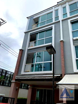 Townhouses for rent Silom and Sathorn Road : 🔼🔽 AccomA 📩  3 BR Townhouse @Cote Maison Rama 3 (AA36411)