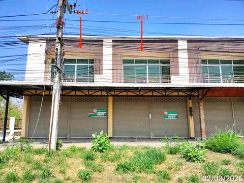 อาคารพาณิชย์ 50 ตร.วา ชัยบาดาล ลพบุรี 5.4M