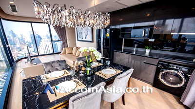 คอนโดให้เช่า : 🔼🔽 AccomA 📩  2 BR Condominium @Ashton Asoke (AA23177)