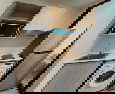 รูปภาพ ถูกสุดในโครงการ 🐈🐶 ‼️ ให้เช่า The Muve บางแค เลี้ยงสัตว์ได้ 🐶 🐈 🔥 ห้องสวย เฟอร์ครบ+มีเครื่องซักผ้า📍 พร้อมให้เข้าอยู่ ( 5 พค 69 )