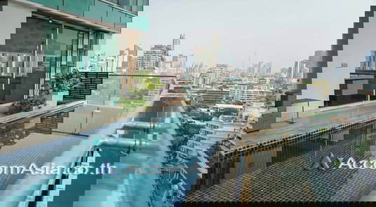 รูปภาพ 🔼🔽 AccomA 📩 Luxury condo with private pool, spacious balcony, Sukhumvit ( AA14793 )