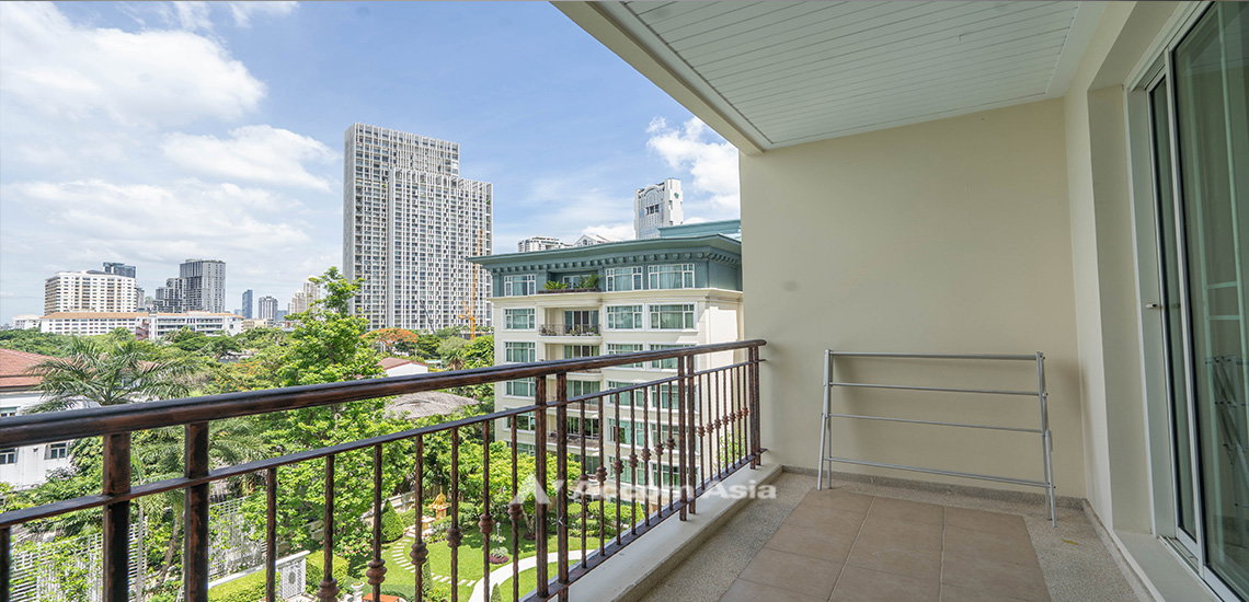 รูป 🔼🔽 AccomA 📩 Elegant low-rise condo with garden view in Sathorn area (AA24853) - รูปที่ 2/10