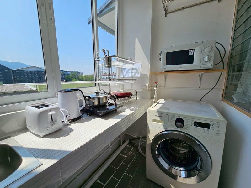 รูป ห้องว่างพร้อมให้เช่าเดือนพฤศจิกายนนี้! (Airbnb ได้!) ศรีธนา 1 - รูปที่ 11/18