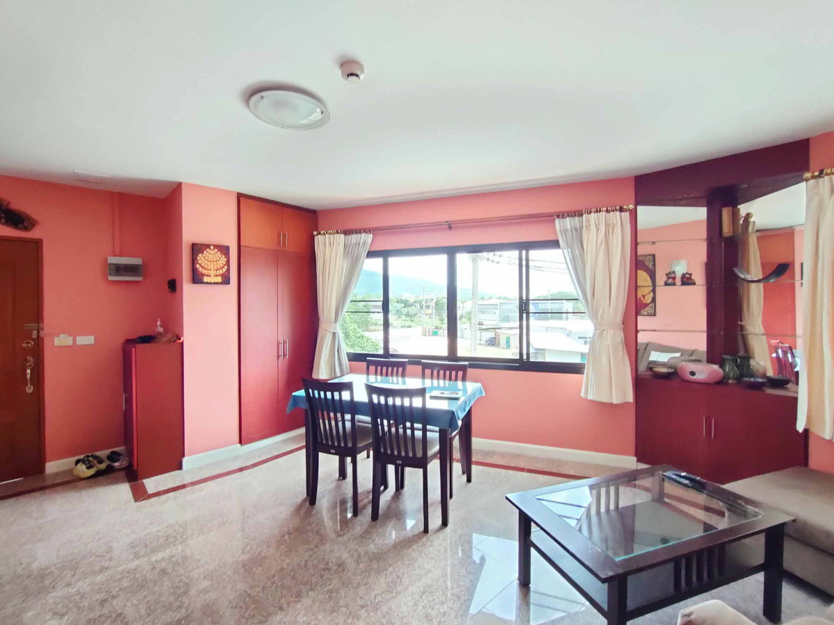 รูป ให้เช่าคอนโดห้องมุม พร้อมอ่างอาบน้ำ ในโครงการสิริธารา แม่เหียะ ใกล้สนามบินเชียงใหม่ - รูปที่ 10/12