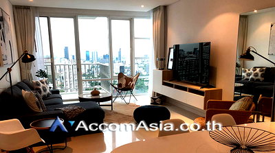 Condos for rent : 🔼🔽 AccomA 📩 Pet friendly 2 BR Condominium @Fullerton Sukhumvit (AA25738)