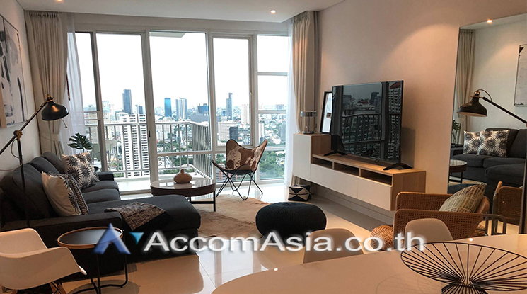 รูป 🔼🔽 AccomA 📩 Pet friendly 2 BR Condominium @Fullerton Sukhumvit (AA25738) - รูปที่ 1/5