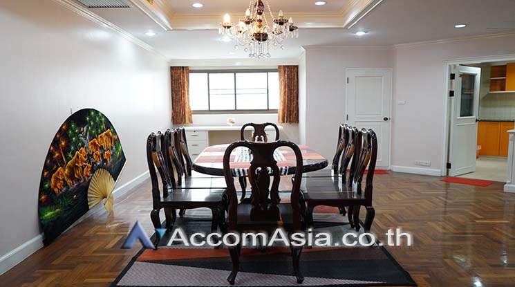 รูป 🔼🔽 AccomA 📩 Huge 4 bedrooms unit at Inter condominium with spacious balcony 9 mins to Nana BTS - รูปที่ 6/16