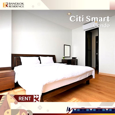 คอนโดให้เช่า :  คอนโดให้เช่า 🎯 Citi Smart Condo ใกล้ BTS อโศก 42K 2นอน 76ตรม 💚 ห้องว่างพร้อมเข้าอยู่ 