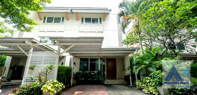 Houses for rent Charn Issara Tower 2 : 🔼🔽 AccomA 📩 Common Pool 4 BR House @Greenery Living Place (510058)