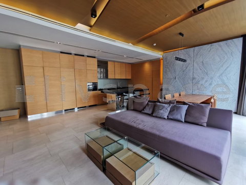 ▚ LH205ツ FOR RENT: Saladaeng Residence 2BR 121sqm. 85K ✨ Rare Find! Massive Size, Prime Location, Beautifully Decorated & Fully Furnished 🏙️