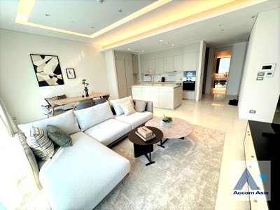 คอนโดให้เช่า : 🔼🔽 AccomA 📩  2 BR Condominium @The Residences at Sindhorn Kempinski Hotel Bangkok (AA45392)