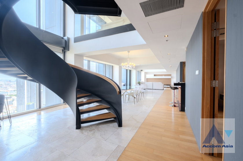 รูป 🔼🔽 AccomA 📩 Fully Furnished,Duplex Condo 4 BR Condominium @The Met Sathorn (AA40212) - รูปที่ 17/20